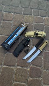 تصویر شکاری تانتو مارک کلد استیل رنگ خاکی 