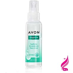 تصویر اسپری اکسیژن رسان اون Avon سری oxypure مدل hydrate & protect face mist(100 میل) 