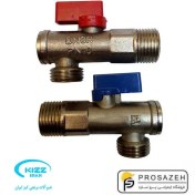 تصویر شیر پیسوار برنجی کیز ایران (فیلتردار) سایز 1/2*1/2 