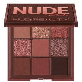 تصویر پالت سایه چشم هدی بیوتی مدل نود ریچ (اصل) Huda Beauty NUDE Obsessions Eyeshadow Palette - Rich