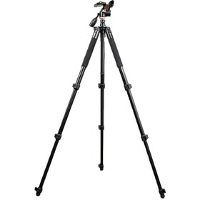 تصویر سه پایه دوربین بیک (Beike Q720 Camera Tripod (Black 