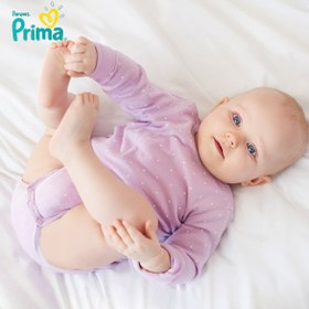 تصویر پوشک کودک پریما سفید لهستان سایز 2 بسته 60 عددی Prima baby diapers size 2 / 60pcs