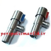 تصویر شیر پیسوار استیل 304 ، 3/8 