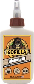 تصویر چسب چوب گوریلا، بطری 4 اونس، (بسته 1 عددی) - ارسال 20 روز کاری Gorilla Wood Glue, 4 Ounce Bottle, (Pack of 1)