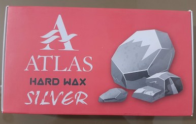 تصویر وکس قالبی اطلس 500 گرمی نقره 