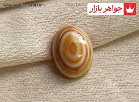 تصویر نگین عقیق باباقوری کد 135119 