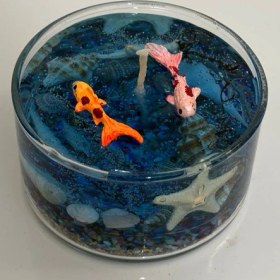 تصویر شمع دریایی ماهی دار 