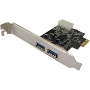 تصویر کارت USB3.0 PCI دو پورت مدل 020 