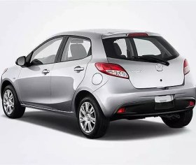 تصویر طلق چراغ جلو مزدا 2 مدل 1390 تا 1392 مونتاژ بهمن موتور MAZDA 2 2009-2014 