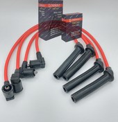 تصویر وایرشمع تقویتی تیبا، کوییک، ساینا دنزو spark plug wires TIBA STRONG