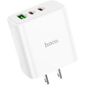 تصویر شارژر 40 وات هوکو مدل C126 USB HOCO C126 USB Charger with cable PD 40W 3 port