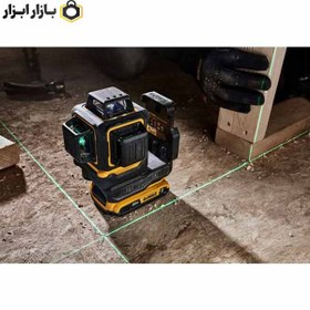 تصویر تراز لیزری شارژی DCLE34031D1 دیوالت Dewalt DCLE34031D1 lithium rechargeable laser level