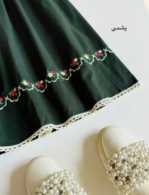 تصویر دامن گلدوزی افسون_شیکان 