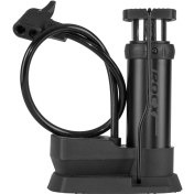 تصویر تلمبه پایی ROCX با گیج فشار مناسب برای دوچرخه و موتور 