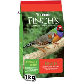 تصویر غذا مخلوط فنچ تاپ فید وزن 1 کیلوگرم ا TOP FEED finch essential blend 1kg TOP FEED finch essential blend 1kg