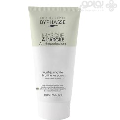 تصویر ماسک خاک رس ضد جوش بایفاس مناسب پوست مختلط و چرب BYPHASSE ANTI IMPERFECTION CLAY MASK