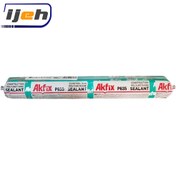 تصویر چسب پلی اورتان سوسیسی آکفیکس مشکی Akfix black sausage polyurethane adhesive 600ml 