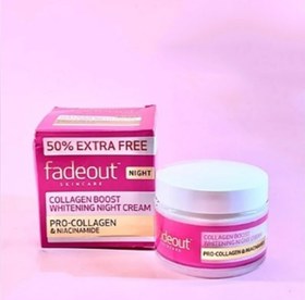 تصویر کرم کلاژن شب روشن کننده فیداوت llage Whitening Night Cream Pro Collagen & Niacinamide Fade Out 