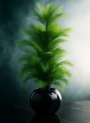 تصویر درختچه مصنوعی شامادورا [ تنه طبیعی ] 