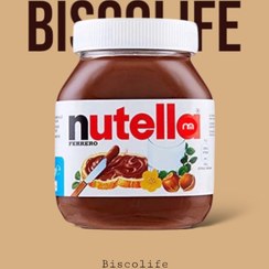 تصویر شکلات صبحانه نوتلا nutella با طعم کرم فندقی 750 گرم 