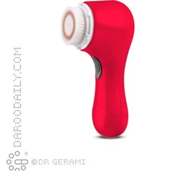 تصویر فیس براش لرزشی رنگ صورتی شبرنگ سری CIH-F801 مدل Pretty2 کیوت اسکین 