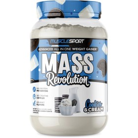 تصویر مس گینر ماسل اسپرت MASS REVOLUTION MASS GAINER MuscleSport 