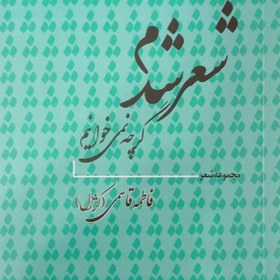 تصویر شعر شدم گرچه نمی خوانیم 