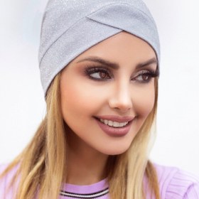 تصویر توربان (کلاه حجاب) لمه شنی - شناسه 251047 