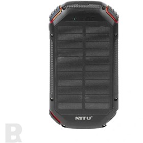 تصویر پاوربانک خورشیدی وایرلس فست شارژ نیتو NITU NPB02 QC+PD ظرفیت 20000 عمده 