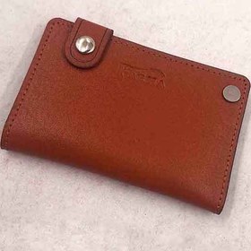 تصویر جا کارتی چرم 
