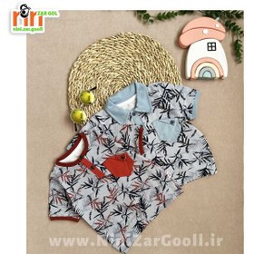 تصویر تیشرت برگ سوزنی 