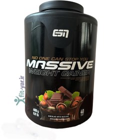 تصویر مسیو گینر۴KG ای اس ان - پستهPISTACHIO MASSIVE WEIGHT GAINER ESN