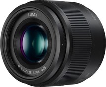 تصویر لنز دوربین 25 میلی متری میکرو چهار سوم پاناسونیک LUMIX H-H025E-K برای سری G - مشکی - ارسال 20 روز کاری Panasonic LUMIX H-H025E-K 25 mm Micro Four Thirds Camera Lens for G Series - Black