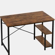 تصویر میز کامپیوتر مدرن MDF با پایه فلزی سایز ۶۰*۱۰۰ 