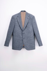 تصویر کت تک طوسی آبی - 56127 