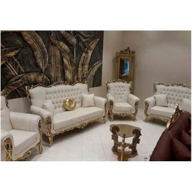 تصویر مبل استیل بهار ۷ نفره 