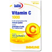 تصویر قرص ویتامین C 1000 میلی گرم یوروویتال 60 عدد eurho-vital-vitamin-c-1000-mg-60-tablets