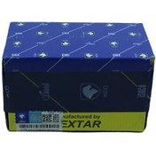 تصویر لنت ترمز دیسکی چرخ جلو 206-رانا با (pad spring) تکستار شرکتی (ایساکو- کد 1620104411) 