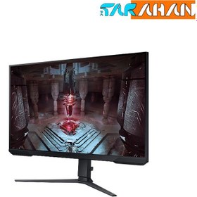 تصویر مانیتور گیمینگ سامسونگ سری Odyssey مدل G5 G51C سایز 32 اینچ Samsung Odyssey G5 LS32CG510EM 32 inch Gaming Monitor