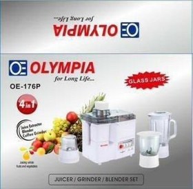 تصویر آبمیوه گیر۴کاره‌ برندالمپیا مدل OE-176P 