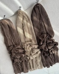 تصویر شال پلیسه پانچی برشکا 