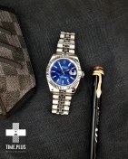 تصویر ساعت مردانه رولکس مدل اسکای دلر سرمه ای ا Rolex sky dweller watch blue Rolex sky dweller watch blue