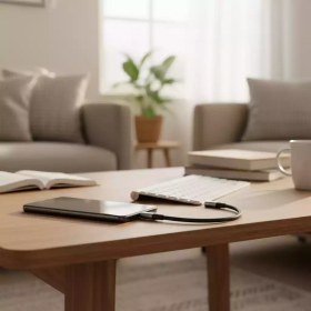 تصویر تبدیل OTG Type-C کابلی دی نت D-NET DT-485 