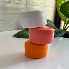 تصویر ظرف کرم دو جداره درپوش دار(سفید) 30 گرمی 