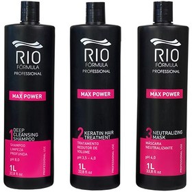 تصویر کراتین مو ریو فرمولا Rio Formula Max Power Rio Formula