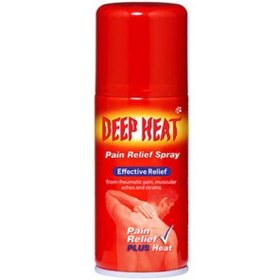 تصویر اسپری گرم کننده عضلات DEEP HEAT اسپری گرم کننده عضلات DEEP HEAT