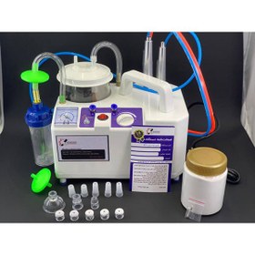 تصویر دستگاه میکرودرم ابریژن 80 پاسکال 2 پمپ گلدن دیوایس 