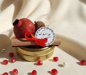 تصویر گیفت شمع یلدایی 