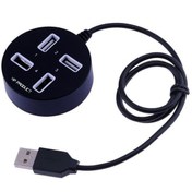 تصویر هاب USB چهار پورت ایکس پی مدل XP-H813C 