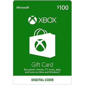 تصویر Microsoft XBOX 100$ Gift Card US B